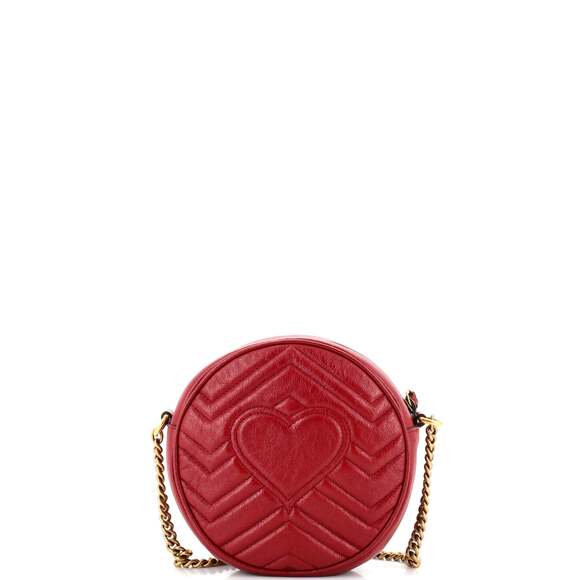 Gucci Gg Marmont Round Shoulder Bag #142179G76B - Picture 4 of 9